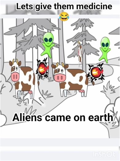 when aliens came to steal cows (animationmemes) #animationmeme #animationcomedy #meme