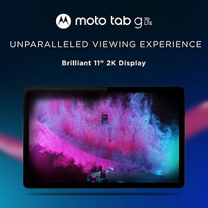 55 reactions · 3 comments | When an excellent screen-to-display ratio, narrow bezels and a stunning 11” 2K Display come together, entertainment takes on a whole new meaning. Get the #mototabg70LTE and experience it firsthand. #BornToEntertain #gomotog https://bit.ly/3fpxvZU | Motorola | Facebook