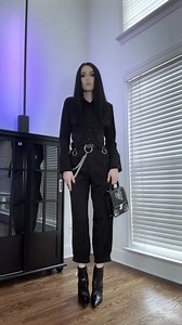 Come as you are 🖤⁠ ⁠ @thevoguecreatrix shows us her corporate goth 'fit 🥀⁠ ⁠ https://www.disturbia.co.uk/collections/womens-new⁠ ⁠ #disturbiaclothing #disturbiacommunity #altfashion #gothicfashion #disturbiacorporategoth | Disturbia