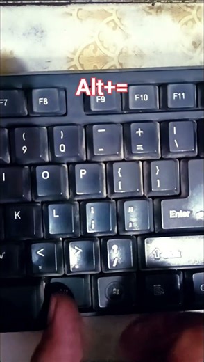 shortcut key se total kaise kre #excel #exceltips #exceltricks #exceltutorial #viral #shortvideo