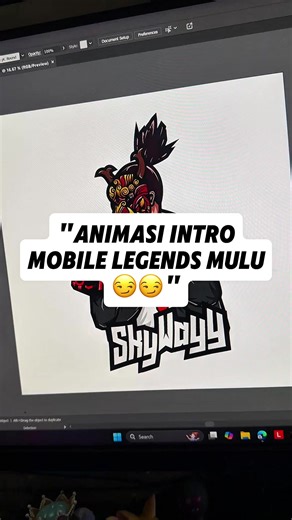 Animasi Logo Tema Free Fire yang Menarik