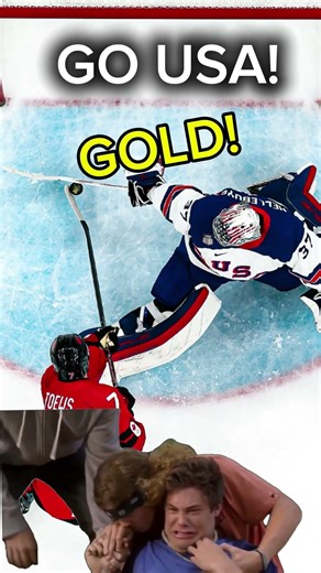 USA STUNS CANADA in Olympic Hockey Thriller 🇺🇸🏒 | Instant Classic Rivalry Game! #laughsontap