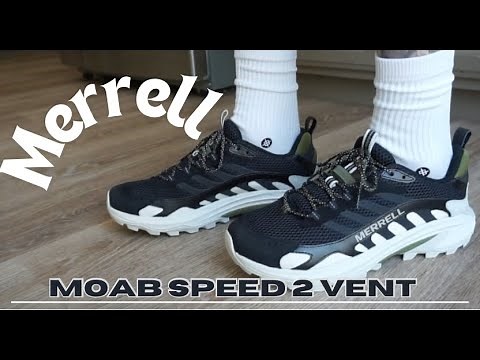 Merrell MOAB SPEED 2 VENT | BEST shoes for HIKING TRAIL RUNNING