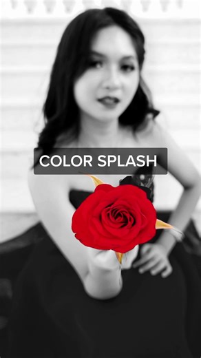Cómo crear un efecto de color splash en tus fotos