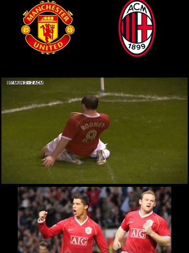 Manchester United vs AC Milan 2006/2007 Highlights