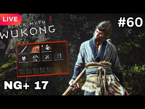 Black Myth: Wukong Ng+17 The Destined One Challenge Full Run Live Stream