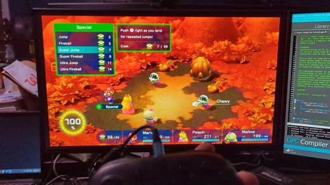 Remember that code I wanted to test for the Cronus Zen that plugs into the Nintendo Switch to automatically Super Jump for you? It works. That's not an emulator. That's the real Nintendo Switch.