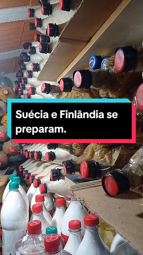 Suécia e Finlândia se preparam para uma possível guerra entre a Rússia e a OTAN, escalada das tensões só aumentando. #otan #russia #3war #estoque #finlandia #suecia #guerra #sobrevivencialista @prepper sobrevivêncialista
