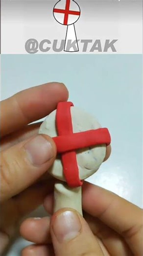 Making Sprunki OC England Out of clay! #sprunki #incredibox #clay #diy #art ‪@CUKTAK