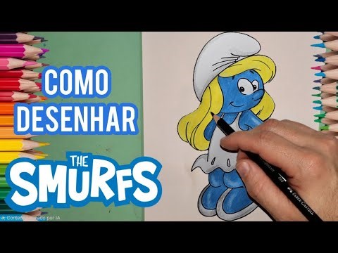 How to Draw Smurfette from "The Smurfs: A New Kingdom" - Step by Step