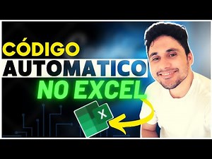 How do you generate AUTOMATIC CODE in Excel without VBA?