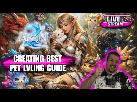 Let's create the Best Pet LEVELING Guide together for Aion 2 Global Release | Day 4