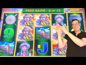 BONUSES lead to BIG WIN on Genghis Khan Dragon Link 💰 🎉 🥳