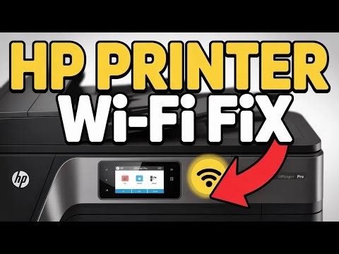 How to connect HP OfficeJet Pro printer to Wi-Fi - Instant Fix
