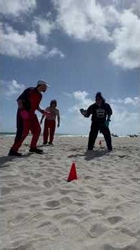 Martial Arts Beach Point Fighting Power Zone Spring Break Challenge #karate #martialarts #taekwondo