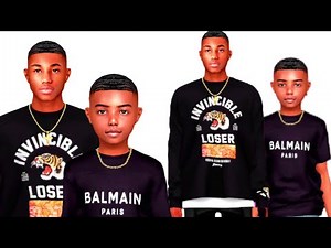 Sims 4 Cas | Big Brother & Little Brother | CC Folder + Sims Download