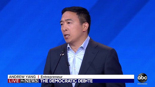26K views · 789 reactions | Andrew Yang: "My father grew up on a peanut farm in Asia with no floor. And now his son is running for president. That is the immigration story that we have to be able share with the American people." abcn.ws/DemDebate #DemDebate | The View | Facebook