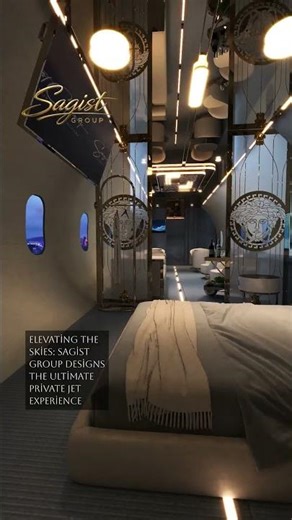 Design d'Intérieur de Jet Privé par Sagist Group | Luxe Clé en Main