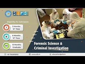 Forensic Science and Criminal Investigation | Online Course Sherlock Institute of Forensic Science