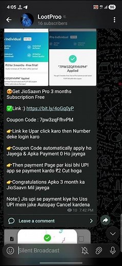 JioSaavn Pro 3 months Subscription Free
