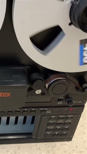 First Power-On After Major Repair | Fostex E-16 Tape Machine