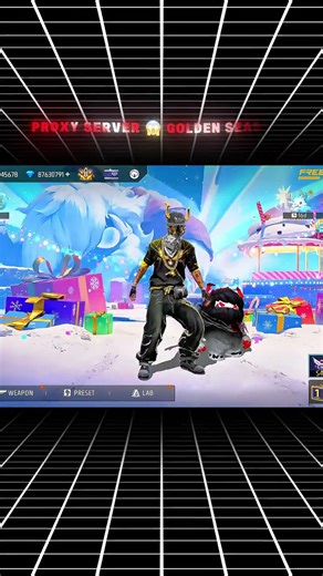 NEW PROXY SERVER UNLOCK ALL BUNDLES AND GUN SKINS 🫶🏻🔫#ffshorts #freefire