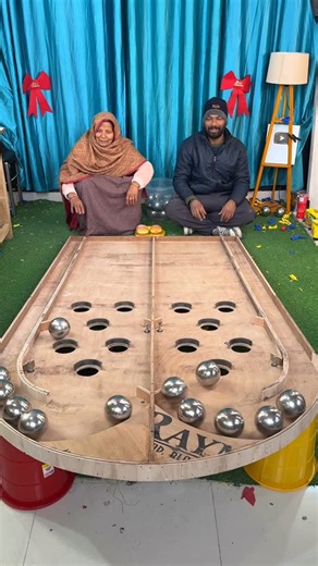 Gaming adventures on Instagram: "Monster Steel Ball Roll Challenge | Mom vs Son Showdown! #game"