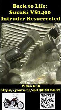 Back to Life: Suzuki VS1400 Intruder Resurrected