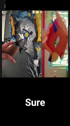 dueting with ‪@WolfmoonCreations‬ #paperdragon #dragon #paperdragonpuppet #dragonpuppets