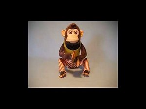 Monkey Clapping cymbals for 1 Minute and 6 Seconds