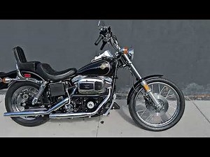 1980 Harley-Davidson FXWG Wide Glide Walk Around pt. 1