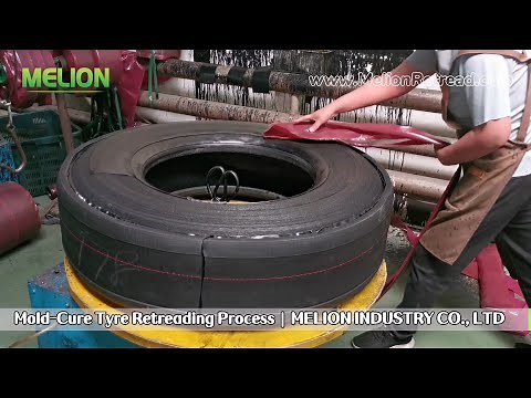 Mold Cure Tire Hot Retreading Process - How is the Tire Recapped ?