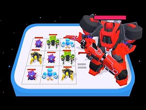 ROBOTS RUN: RUNNER EVOLUTION 🤖🦿🦾⚙️ Robo Merge & Run: Merge Master, Robot Car Transform, Battle War!