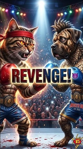 Ultimate Cat MMA 🥊 Cat vs Dog | Revenge Match | Insane Knockout Fight 😳🔥