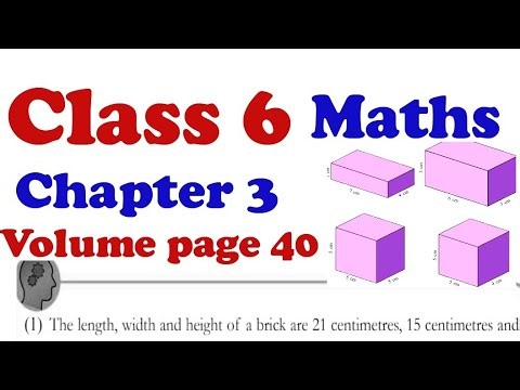 Class 6 Maths chapter 3 volume page number 40 #class6_maths_ chapter3_volume_pagenumber40 #std6_volu