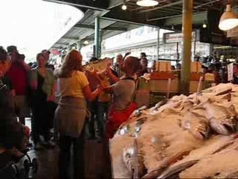 Flying Fish in Pike Place Market Seattle