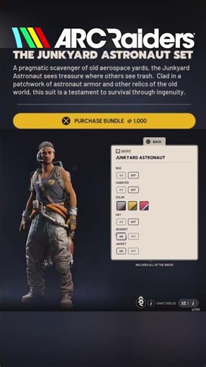 The Junkyard Astronaut Set - ARC Raiders