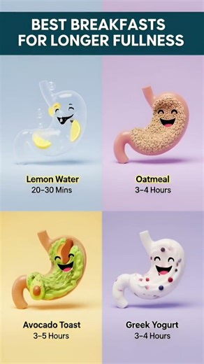 Which Breakfast Keeps Your Stomach Full the Longest?