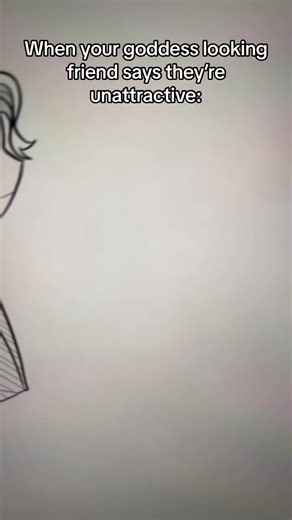 Why it be the most beautiful people that say this. When your goddess looking friend says they’re ugs #foryoupage#fyp#digitalart#digital#art