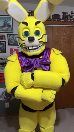 You pissed him off, and there’s no going back. #fnafcosplay #cosplay #springbonnie #showcase #upgrades