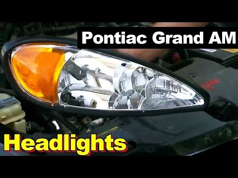 1999-2004 Pontiac Grand Am GT Headlights
