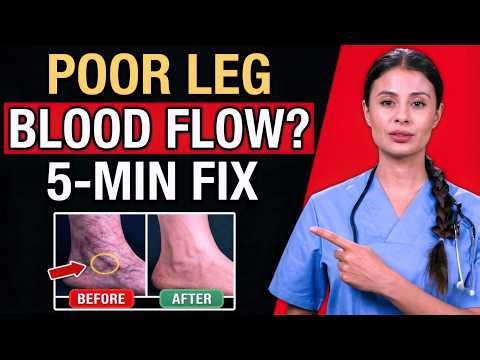 30-Second Leg Circulation Test: 3 Instant Ways to Boost Blood Flow