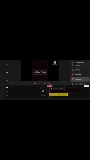 how to animate words tutorial