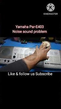 Yamaha psr e403 keyboard noise sound problem | How to repair noise sound problem in piano #technical