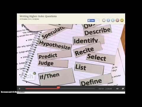 Higher Order Questions