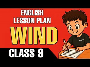 Wind Class 9 English Lesson Plan | English Lesson Plan