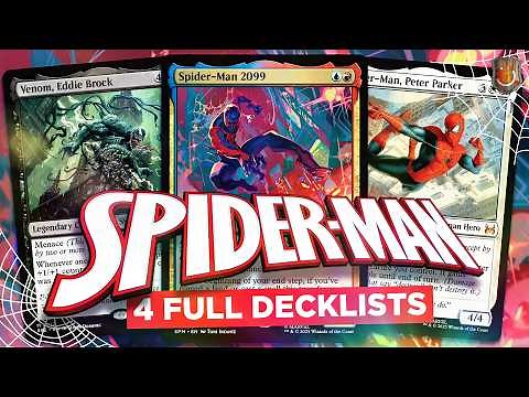 4x Awesome Spider-Man Commander Decks to Build Right Now | The Command Zone 699 | MTG Magic