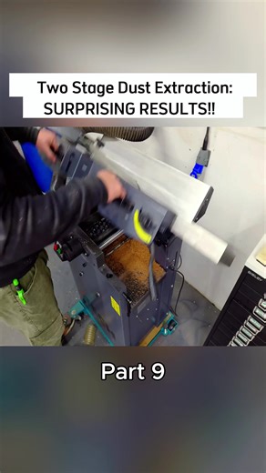 Two Stage Dust Extraction: Surprising Airflow Results