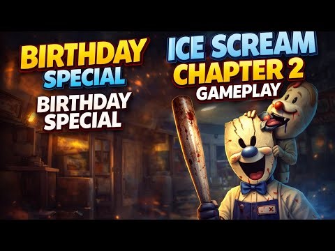 Ice Scream 2 Gameplay | Scary Rod Chase & Escape Mission 😱🔥
