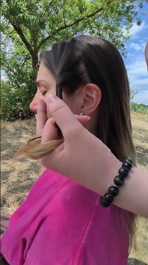ASMR Soft Hair Play in Peaceful Nature #asmr #hairasmr #hairplay #relaxing #sleep